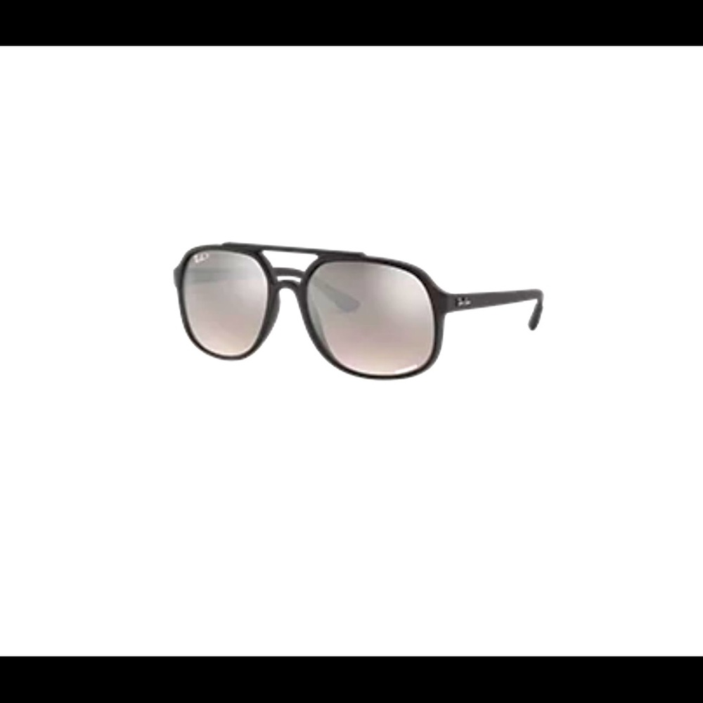 Ray-Ban RB4312 Chromance Polarized Sunglasses - Matte Black/Gray Brand New